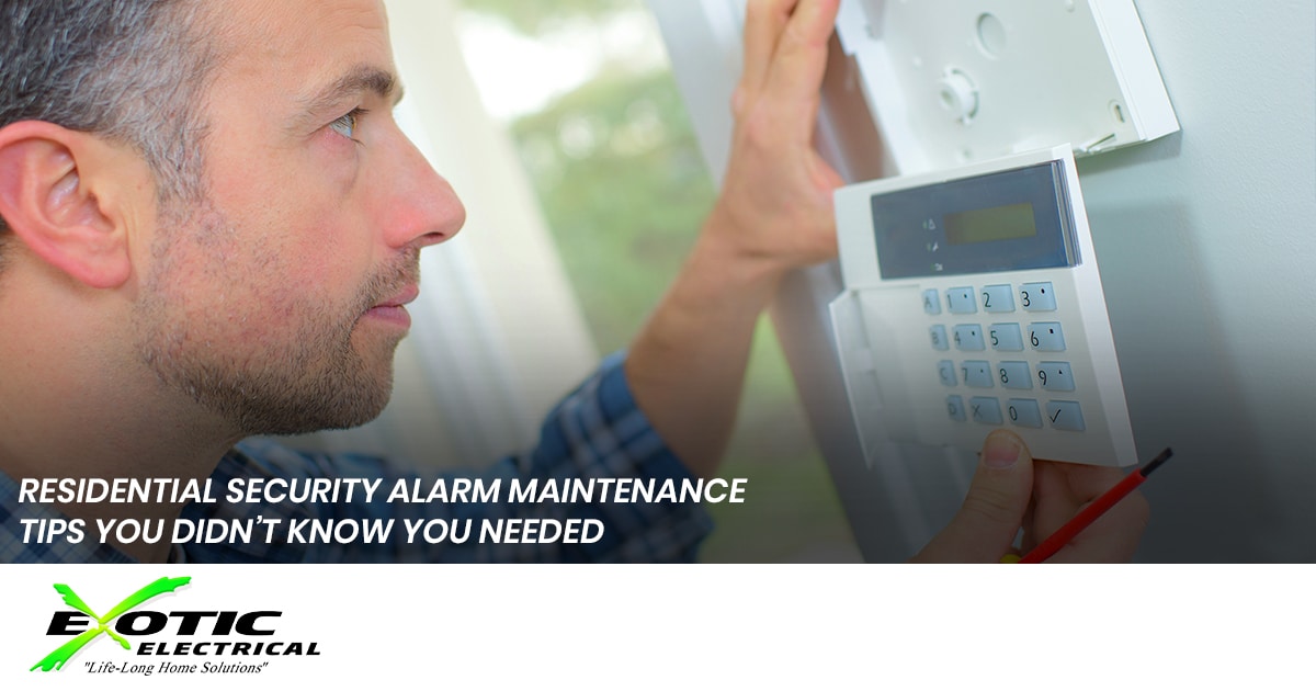 Residential Security Alarm