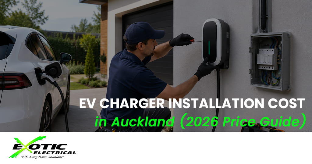 EV charger installation cost in Auckland