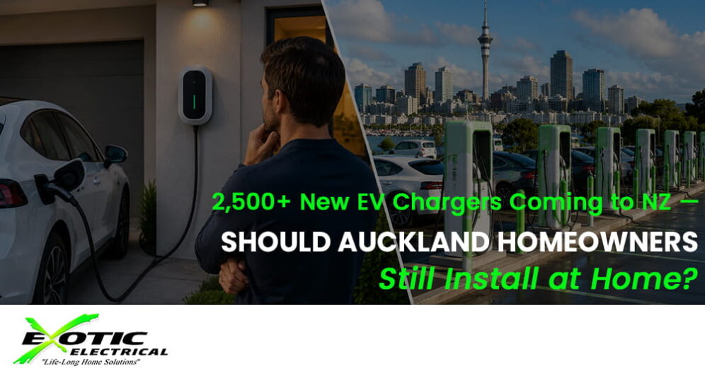 EV charger installation