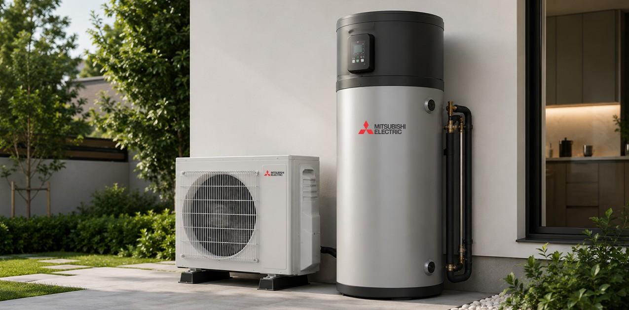 Mitsubishi Electric Hot Water Heat Pumps in Auckland